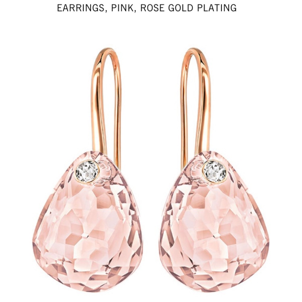 SWAROVSKI PARALLELE PIERCED EARRINGS